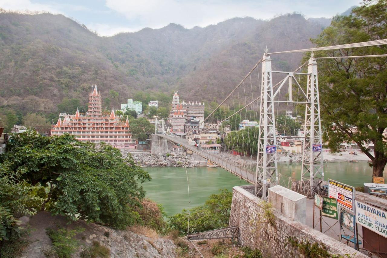 H7 Stay On The Ganges, Yoga & Spa Resort, Rishīkesh Buitenkant foto